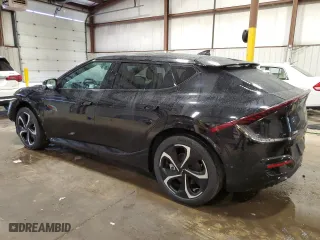 2022 Kia EV6 GT-Line with VIN KNDC4DLC4N5060047, listed as a Copart auction lot 63613764 with 45,650 mi miles and Salvage Title. Bid and sale history available at carsss.com. Image 2.