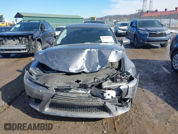 2015 Lexus IS 250 with VIN JTHCF1D23F5021657, listed as a IAAI auction lot 41452874 with 65,613 mi miles and . Bid and sale history available at DreamBid. Image 12.