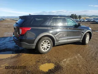 2021 Ford Explorer with VIN 1FMSK7BH2MGA22492, listed as a Copart auction lot 44423345 with 83,402 mi miles and Salvage Title. Bid and sale history available at carsss.com. Image 3.