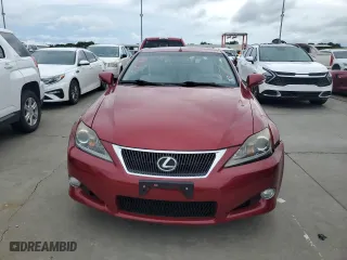 2013 Lexus IS 250C with VIN JTHFF2C27D2528578, listed as a Copart auction lot 75007384 with 0 miles and Non Repairable. Bid and sale history available at carsss.com. Image 5.