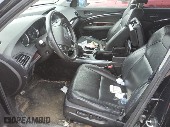 2014 Acura MDX with VIN 5FRYD3H22EB015847, listed as a Copart auction lot 48219845 with 0 mi miles and Clean Title. Bid and sale history available at carsss.com. Image 5.
