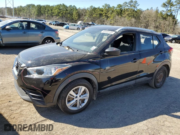 2019 Nissan Kicks SV with VIN 3N1CP5CU6KL533063, listed as a Copart auction lot 48468135 with 18,557 mi miles and Salvage Title. Bid and sale history available at DreamBid. Image 1.