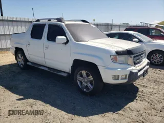 2010 Honda Ridgeline RTL with VIN 5FPYK1F56AB004084, listed as a Copart auction lot 58538224 with 97,558 mi miles and Salvage Title. Bid and sale history available at carsss.com. Image 4.