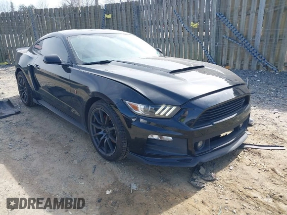 2016 Ford Mustang V6 with VIN 1FA6P8AMXG5222893, listed as a IAAI auction lot 41754837 with 52,892 mi miles and . Bid and sale history available at carsss.com. Image 1.