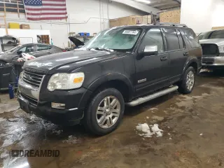 2007 Ford Explorer Limited with VIN 1FMEU75E27UA63302, listed as a Copart auction lot 86007784 with 194,353 mi miles and Clean title. Bid and sale history available at DreamBid. Image 1.