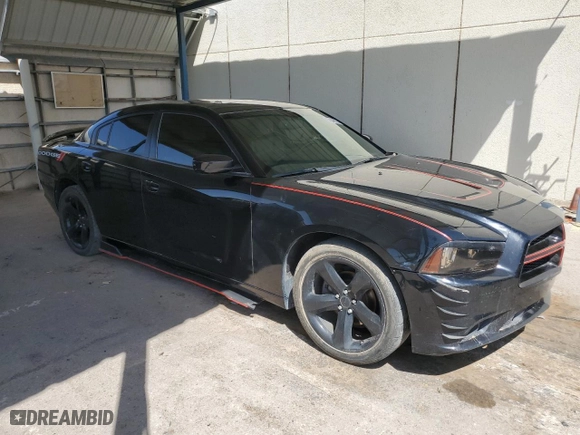 2014 Dodge Charger SXT with VIN 2C3CDXHG6EH342717, listed as a Copart auction lot 52949095 with 187,276 mi miles and Clean Title. Bid and sale history available at carsss.com. Image 4.