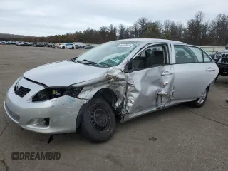2010 Toyota Corolla with VIN 2T1BU4EE7AC280712, listed as a Copart auction lot 46148945 with 0 mi miles and Salvage Title. Bid and sale history available at carsss.com. Image 1.