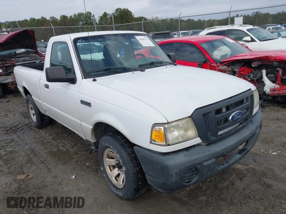 2010 Ford Ranger XL with VIN 1FTKR1AD2APA06249, listed as a IAAI auction lot 41841274 with 56,306 mi miles. Bid and sale history available at carsss.com. Image 1.