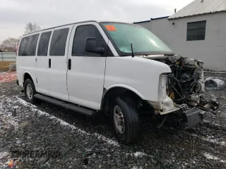 2012 Chevrolet Express Passenger LS with VIN 1GAWGPFG3C1151456, listed as a Copart auction lot 42630525 with 112,674 mi miles and Salvage title. Bid and sale history available at DreamBid. Image 4.