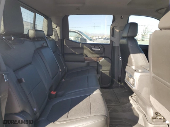 2021 GMC Sierra 1500 SLT with VIN 3GTU9DET7MG143241, listed as a Copart auction lot 88513295 with 64,939 mi miles and Salvage Title. Bid and sale history available at carsss.com. Image 10.