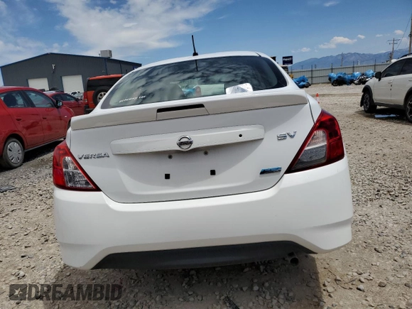 2016 Nissan Versa S with VIN 3N1CN7AP6GL836043, listed as a Copart auction lot 61931055 with 104,179 mi miles and Salvage title. Bid and sale history available at DreamBid. Image 6.