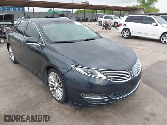 2014 Lincoln MKZ z VIN 3LN6L2G98ER830388, wystawiony jako IAAI lot #42104116 z przebiegiem 108 219 mil mil oraz . Historia ofert i sprzedaży dostępna na DreamBid. Obrazek 1.