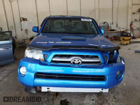 2010 Toyota Tacoma with VIN 5TELU4ENXAZ693805, listed as a Copart auction lot 63012925 with 184,619 mi miles and Salvage title. Bid and sale history available at DreamBid. Image 5.