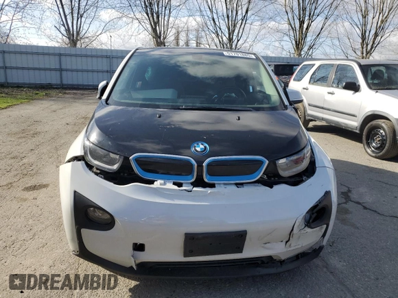 2014 BMW i3 with VIN WBY1Z4C57EV277634, listed as a Copart auction lot 51701885 with 0 mi miles and Salvage Title. Bid and sale history available at carsss.com. Image 5.