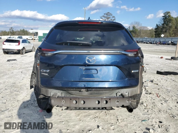 2016 Mazda CX-9 Sport with VIN JM3TCABY6G0125731, listed as a Copart auction lot 86962634 with 106,171 mi miles and Salvage Title. Bid and sale history available at carsss.com. Image 6.