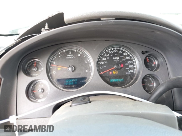 2007 Chevrolet Avalanche LTZ with VIN 3GNFK12Y77G239829, listed as a Copart auction lot 54723615 with 134,383 mi miles and Salvage Title. Bid and sale history available at DreamBid. Image 9.