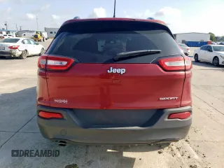 2016 Jeep Cherokee Sport with VIN 1C4PJLAB3GW287953, listed as a Copart auction lot 61077905 with 99,681 mi miles and Salvage title. Bid and sale history available at DreamBid. Image 6.