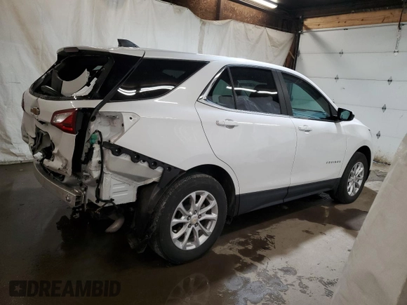 2021 Chevrolet Equinox LT with VIN 3GNAXUEV8MS122087, listed as a Copart auction lot 47523005 with 17,312 mi miles and Salvage Title. Bid and sale history available at DreamBid. Image 3.
