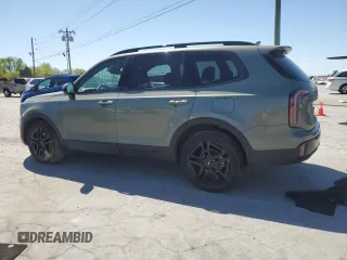 2024 Kia Telluride SX Prestige X-Line with VIN 5XYP5DGC0RG532699, listed as a Copart auction lot 52820365 with 10,455 mi miles and Salvage title. Bid and sale history available at DreamBid. Image 2.