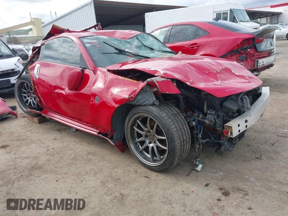 2003 Nissan 350Z Touring with VIN JN1AZ34E13T009880, listed as a IAAI auction lot 41652325 with 1 mi miles. Bid and sale history available at carsss.com. Image 1.