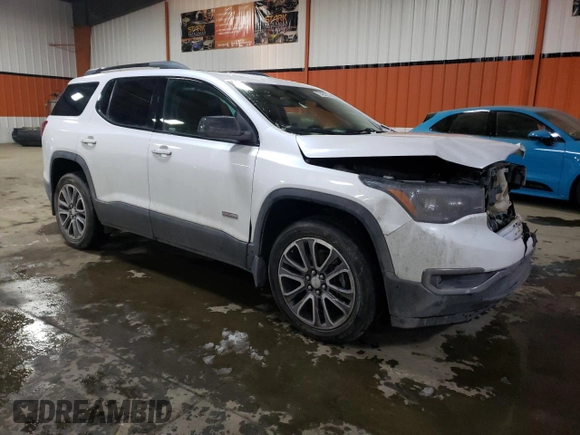 2017 GMC Acadia SLT with VIN 1GKKNVLS5HZ194900, listed as a Copart auction lot 73453222 with Not Provided miles and Salvage Title. Bid and sale history available at DreamBid. Image 4.