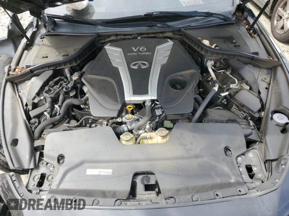 2018 Infiniti Q50 Luxe z VIN JN1EV7AP8JM360979, wystawiony jako Copart lot #49879575 z przebiegiem 80 031 mil mil oraz Szkoda całkowita • Salvage title. Historia ofert i sprzedaży dostępna na DreamBid. Obrazek 11.