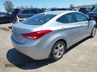 2013 Hyundai Elantra Limited with VIN 5NPDH4AE0DH419390, listed as a IAAI auction lot 42217737 with 50,991 mi miles and . Bid and sale history available at DreamBid. Image 4.