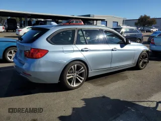 2014 BMW 3 Series 328i xDrive with VIN WBA3G7C52EKN36613, listed as a Copart auction lot 82602954 with 129,492 mi miles and Salvage Title. Bid and sale history available at carsss.com. Image 3.