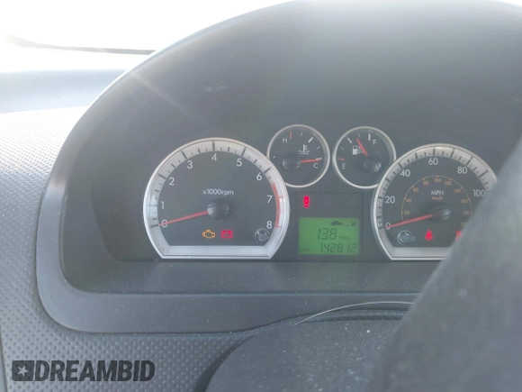 2009 Chevrolet Aveo 2LT with VIN KL1TG56E69B316889, listed as a IAAI auction lot 41851903 with 142,812 mi miles and . Bid and sale history available at DreamBid. Image 7.