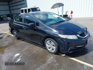 2015 Honda Civic LX with VIN 2HGFB2F58FH545176, listed as a IAAI auction lot 42465684 with 210,512 mi miles and . Bid and sale history available at DreamBid. Image 1.