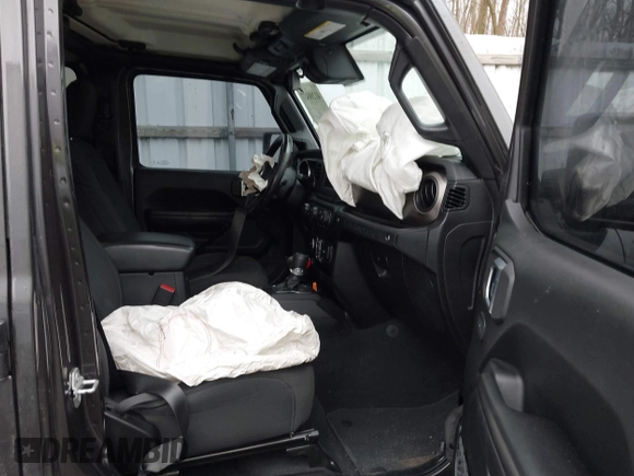 2020 Jeep Wrangler Unlimited Sport z VIN 1C4HJXDN3LW164701, wystawiony jako IAAI lot #41200437 z przebiegiem 102 272 mil mil oraz . Historia ofert i sprzedaży dostępna na DreamBid. Obrazek 5.
