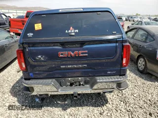 2022 GMC Sierra 1500 Limited SLT with VIN 3GTU9DED2NG204411, listed as a Copart auction lot 65279054 with 0 mi miles and Salvage Title. Bid and sale history available at carsss.com. Image 6.