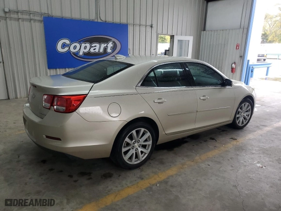 2015 Chevrolet Malibu LT with VIN 1G11D5SL0FF264590, listed as a Copart auction lot 50072745 with 62,982 mi miles and Salvage Title. Bid and sale history available at carsss.com. Image 3.