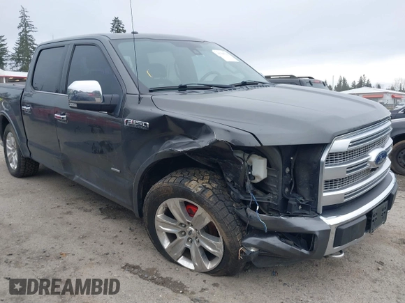 2015 Ford F-150 XLT with VIN 1FTEW1EGXFFC41635, listed as a IAAI auction lot 41765722 with 128,844 mi miles. Bid and sale history available at carsss.com. Image 6.