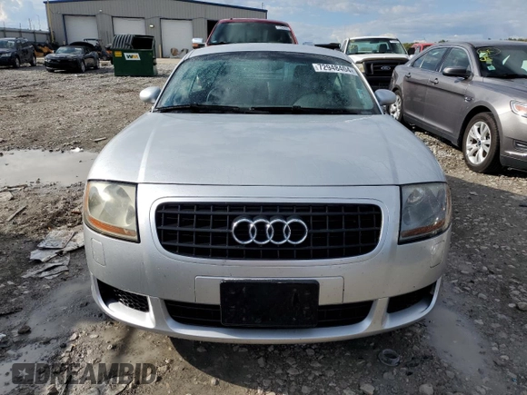 2005 Audi TT with VIN TRUWF28N051005680, listed as a Copart auction lot 72948404 with 158,370 mi miles and Salvage Title. Bid and sale history available at carsss.com. Image 5.