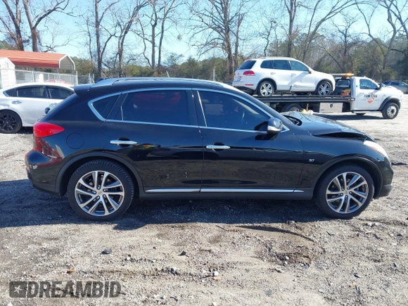 2017 Infiniti QX50 with VIN JN1BJ0RR7HM417050, listed as a IAAI auction lot 41455469 with 102,417 mi miles and . Bid and sale history available at DreamBid. Image 13.