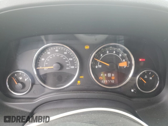 2014 Jeep Compass Latitude with VIN 1C4NJDEB4ED694292, listed as a Copart auction lot 53551255 with 139,770 mi miles and Clean Title. Bid and sale history available at carsss.com. Image 9.