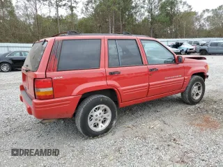 1998 Jeep Grand Cherokee Limited with VIN 1J4GZ78S0WC276411, listed as a Copart auction lot 78200114 with 220,856 mi miles and Salvage Title. Bid and sale history available at carsss.com. Image 3.