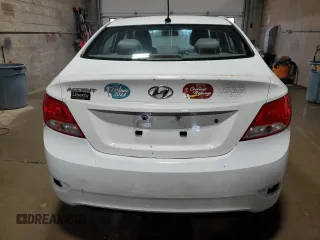2017 Hyundai Accent SE with VIN KMHCT4AEXHU233776, listed as a Copart auction lot 54185465 with 176,146 mi miles and Clean Title. Bid and sale history available at carsss.com. Image 6.