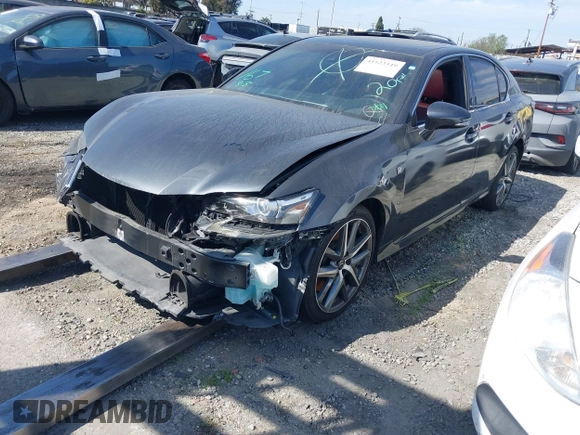 2020 Lexus GS with VIN JTHEZ1BL0LA020478, listed as a IAAI auction lot 41523349 with 55,319 mi miles. Bid and sale history available at carsss.com. Image 23.