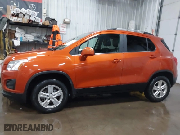 2016 Chevrolet Trax LT with VIN KL7CJPSB1GB547937, listed as a IAAI auction lot 41520062 with 83,087 mi miles and . Bid and sale history available at DreamBid. Image 14.