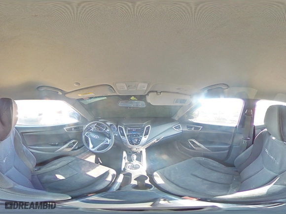 2014 Hyundai Veloster with VIN KMHTC6AD3EU182927, listed as a Copart auction lot 71044954 with 174,222 mi miles and Salvage Title. Bid and sale history available at carsss.com. Image 13.