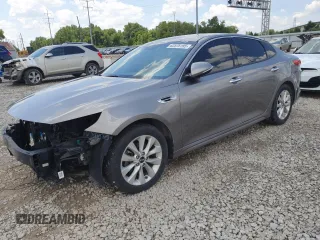2017 Kia Optima EX with VIN 5XXGU4L30HG153374, listed as a Copart auction lot 62578195 with 70,737 mi miles and Salvage title. Bid and sale history available at DreamBid. Image 1.