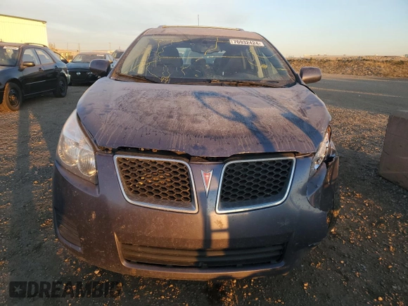 2009 Pontiac Vibe with VIN 5Y2SM67069Z446233, listed as a Copart auction lot 76932424 with 291,671 mi miles and Salvage Title. Bid and sale history available at carsss.com. Image 5.