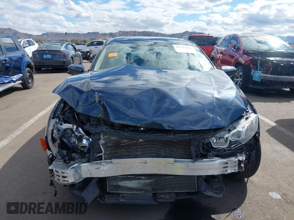 2017 Honda Civic Sedan EX-T with VIN 19XFC1F32HE010587, listed as a IAAI auction lot 41793102 with 98,724 mi miles. Bid and sale history available at carsss.com. Image 6.