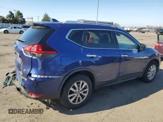 2019 Nissan Rogue SV with VIN KNMAT2MT3KP511594, listed as a Copart auction lot 50556355 with 110,924 mi miles and Salvage Title. Bid and sale history available at DreamBid. Image 3.