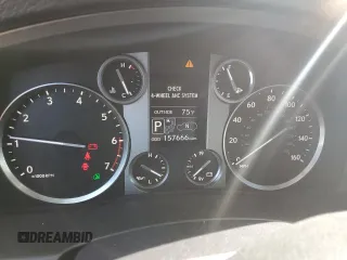 2015 Lexus LX 570 with VIN JTJHY7AX7F4165803, listed as a Copart auction lot 42799625 with 157,666 mi miles and Salvage Title. Bid and sale history available at DreamBid. Image 9.