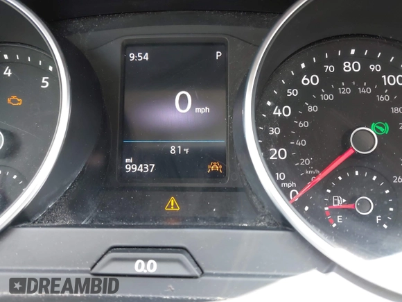 2019 Volkswagen Tiguan SE with VIN 3VV3B7AX8KM171057, listed as a IAAI auction lot 42209509 with 99,437 mi miles and . Bid and sale history available at DreamBid. Image 15.