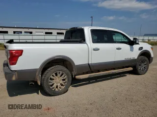 2016 Nissan Titan XD Platinum Reserve with VIN 1N6BA1F47GN511284, listed as a Copart auction lot 63860634 with 122,437 mi miles and Non Repairable. Bid and sale history available at carsss.com. Image 3.