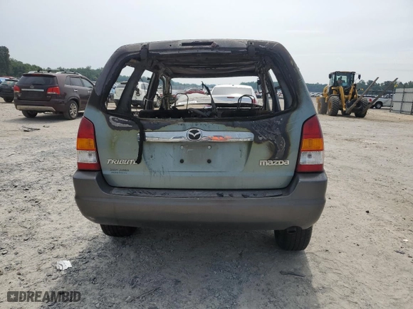 2004 Mazda Tribute LX with VIN 4F2YZ04174KM10199, listed as a Copart auction lot 65833594 with 0 mi miles and Non Repairable. Bid and sale history available at carsss.com. Image 6.